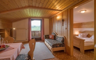 Ferienwohnung 1- Wohnzimmer